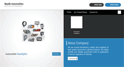Desktop Screenshot of maalikautomobiles.com